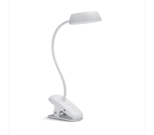 Philips 8719514396890 Donutclip LED stolní lampička | Teplá bílá | Bílá | 3W