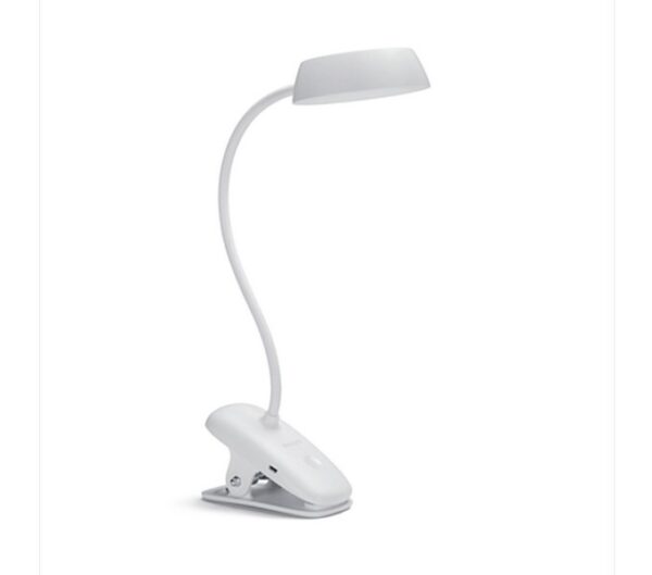 Philips 8719514396890 Donutclip LED stolní lampička | Teplá bílá | Bílá | 3W