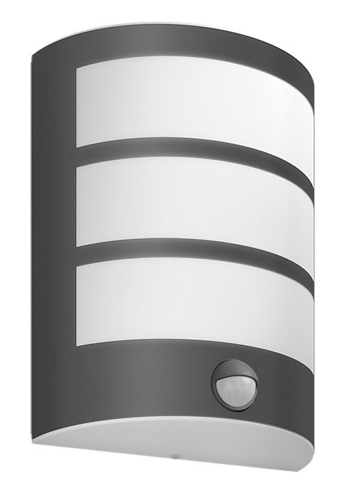 Philips 8719514417632 Python LED Nástěnné venkovní světlo | Teplá bílá | Černá | 6W