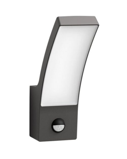 Philips 8719514417731 Splay LED Nástěnné venkovní světlo | Teplá bílá | Černá | 12W