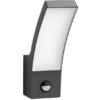 Philips 8719514417717 Splay LED Nástěnné venkovní světlo | Teplá bílá | Černá | 12W