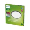 Philips 8719514418011 Superslim LED Stropní venkovní světlo | Teplá bílá | Černá | 15W