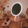 Philips 8719514420458 Mirror LED Dotyková stolní lampa | Variabilní | Růžová | 4,5W