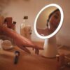 Philips 8719514420472 Mirror LED Dotyková stolní lampa | Variabilní | Bílá | 4,5W