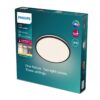 Philips 8719514431928 Ozziet LED stropní svítidlo | Teplá bílá | 18W | Černá