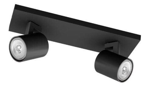 Philips 8719514435315 Runner Přisazené stropní svítidlo | GU10 | Černá