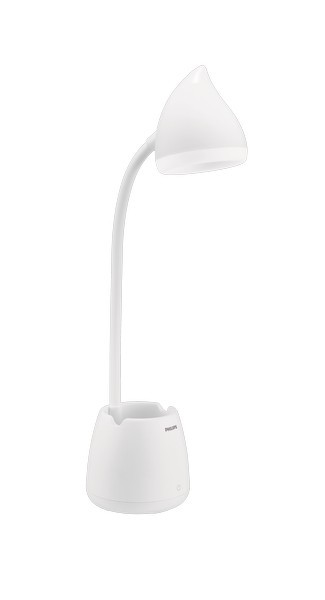 Philips 8719514443778 Hat LED Stmívatelná stojací lampa | Variabilní | Bílá | 4W