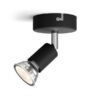 Philips 8719514465213 Limbali Přisazené stropní svítidlo | GU10 | Černá