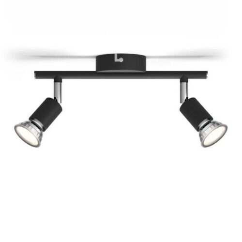 Philips 8719514465237 Limbali Přisazené stropní svítidlo | GU10 | Černá