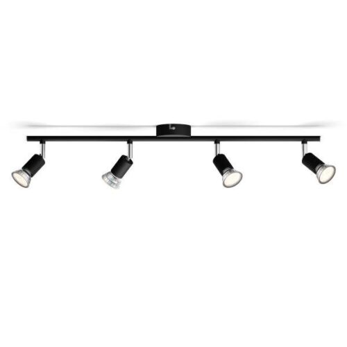 Philips 8719514465275 Limbali Přisazené stropní svítidlo | GU10 | Černá