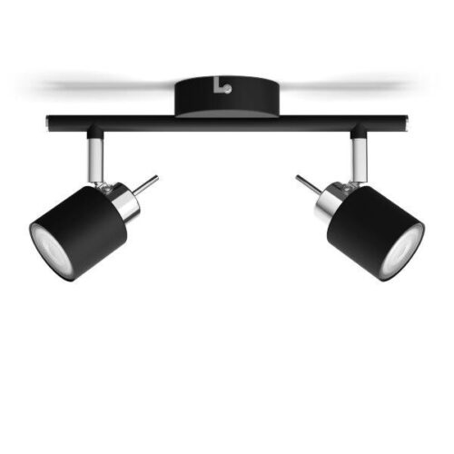 Philips 8719514465398 Meranti Přisazené stropní svítidlo | GU10 | Černá