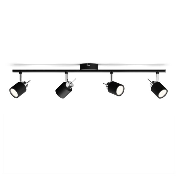 Philips 8719514465435 Meranti Přisazené stropní svítidlo | GU10 | Černá