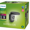 Philips 8719514476837 Tyla LED Nástěnné venkovní světlo | Teplá bílá | Černá | 9W