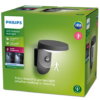 Philips 8719514476875 Tyla LED Nástěnné venkovní světlo | Přírodní bílá | Černá | 9W