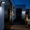 Philips 8719514476912 Tyla LED Nástěnné venkovní světlo | Teplá bílá | Černá | 1,2W