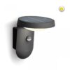 Philips 8719514476912 Tyla LED Nástěnné venkovní světlo | Teplá bílá | Černá | 1,2W