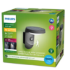 Philips 8719514476912 Tyla LED Nástěnné venkovní světlo | Teplá bílá | Černá | 1,2W