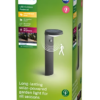 Philips 8719514476936 Tyla LED Zahradní sloupkové světlo | Teplá bílá | Černá | 1,2W