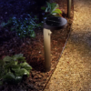 Philips 8719514476936 Tyla LED Zahradní sloupkové světlo | Teplá bílá | Černá | 1,2W