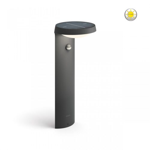 Philips 8719514476974 Tyla LED Zahradní sloupkové světlo | Přírodní bílá | Černá | 1,2W
