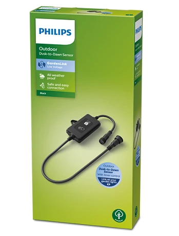Philips 8719514477070 Gardenlink Venkovní světlo s čidlem | Černá