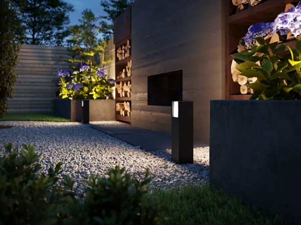 Philips 8719514477179 Gardenlink LED Zahradní sloupkové světlo | Teplá bílá | Černá | 6W