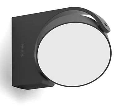 Philips 8719514477254 Mimosa LED Nástěnné venkovní světlo | Teplá bílá | Černá | 7W