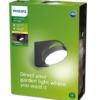 Philips 8719514477254 Mimosa LED Nástěnné venkovní světlo | Teplá bílá | Černá | 7W