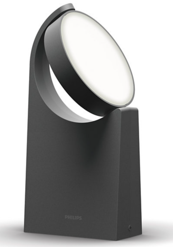 Philips 8719514477315 Mimosa LED Zahradní sloupkové světlo | Přírodní bílá | Černá | 7W