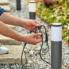 Philips 8719514477377 Gardenlink LED Zahradní sloupkové světlo | Teplá bílá | Černá | 3x24W