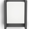 Philips 8719514490222 Arbour LED Nástěnné venkovní světlo | Teplá bílá | Černá | 3,8W