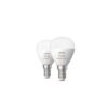 Philips Hue 8719514491281 Smart LED žárovka | E14 | RGB | Variabilní | 5,1W | Bílá