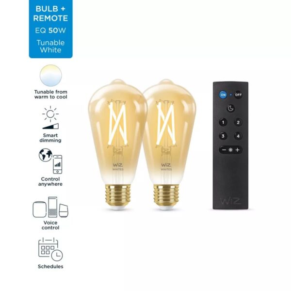 Philips 8719514550155 Smart LED Smart žárovka E27 | Variabilní | 7W | Žlutá