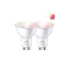 Philips 8719514551039 Smart LED žárovka | GU10 | RGB | Variabilní | 47W