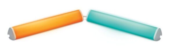 WiZ 8719514554177 Colors Smart LED stolní lampička | RGB | Variabilní | 2x5,5W | Bílá