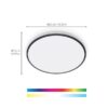 WiZ 8719514554290 Tunable Smart LED Přisazené stropní svítidlo | Variabilní | 21W | Černá