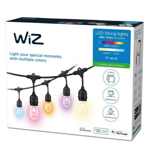 WiZ 8719514554450 Smart LED LED žárovka | RGB | Variabilní