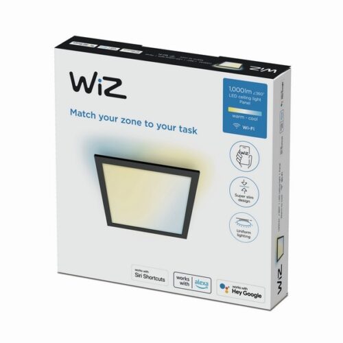 WiZ 8719514554917 Tunable Smart LED stropní svítidlo | Variabilní | 12W | Černá