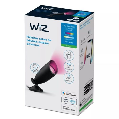 Philips WiZ 8720169071650 LED inteligentní příslušenství Ground | 4W integrovaný LED zdroj | 270 lm | 2700-5000K
