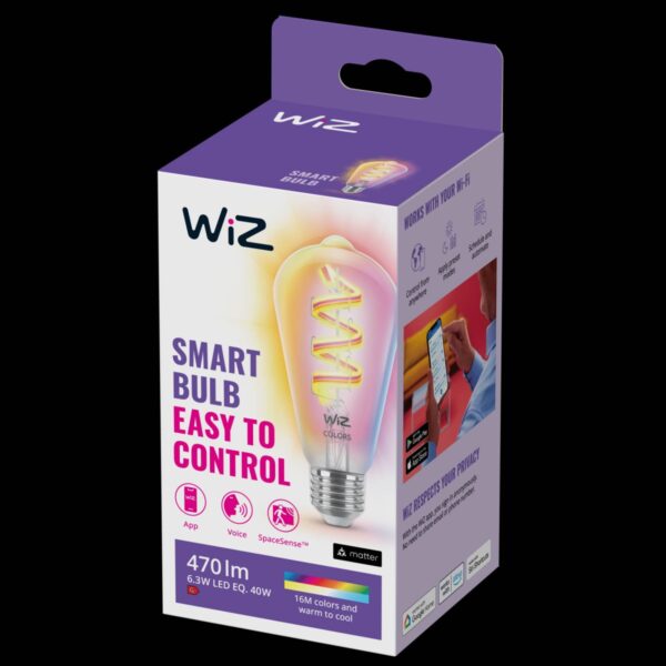 Philips 8720169072213 Smart LED Smart žárovka E27 | RGB | Variabilní | 6,3W