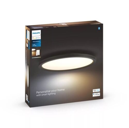 Philips Hue 8720169159075 Aurelle Smart LED Přisazené stropní svítidlo | Variabilní | 21W | Černá