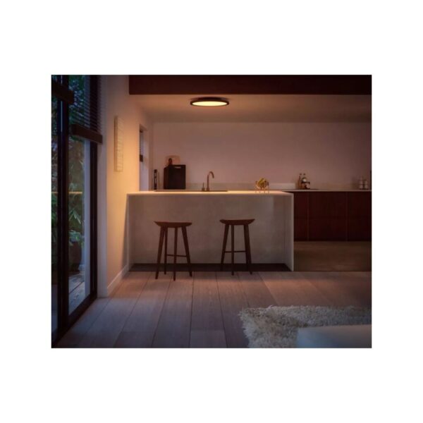 Philips Hue 8720169159075 Aurelle Smart LED Přisazené stropní svítidlo | Variabilní | 21W | Černá