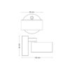 Philips 8720169174825 Bracia LED Bodové svítidlo | Teplá bílá | 5,5W | Černá