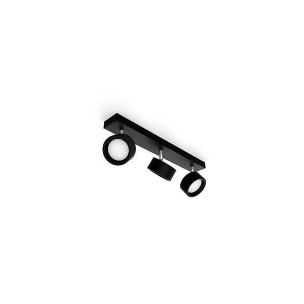 Philips 8720169174863 Bracia LED Bodové svítidlo | Teplá bílá | 16,5W | Černá