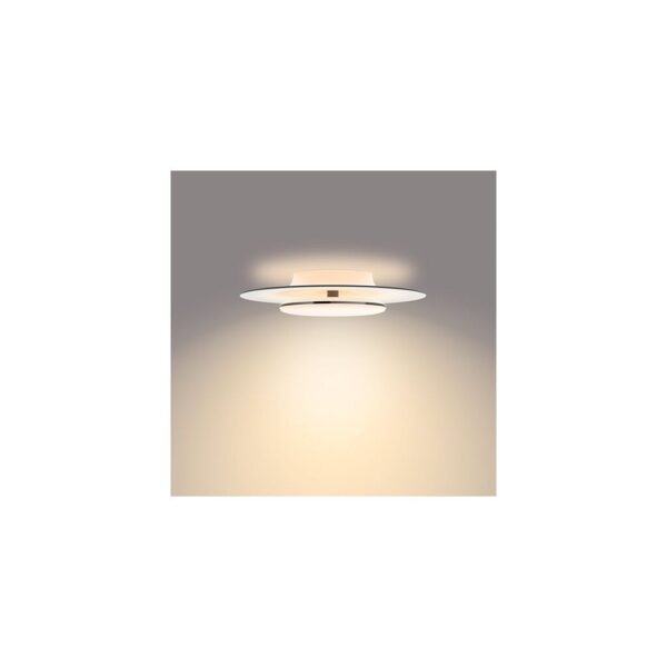 Philips 8720169195196 Garnet LED Přisazené stropní svítidlo | Teplá bílá | 30W | Černá