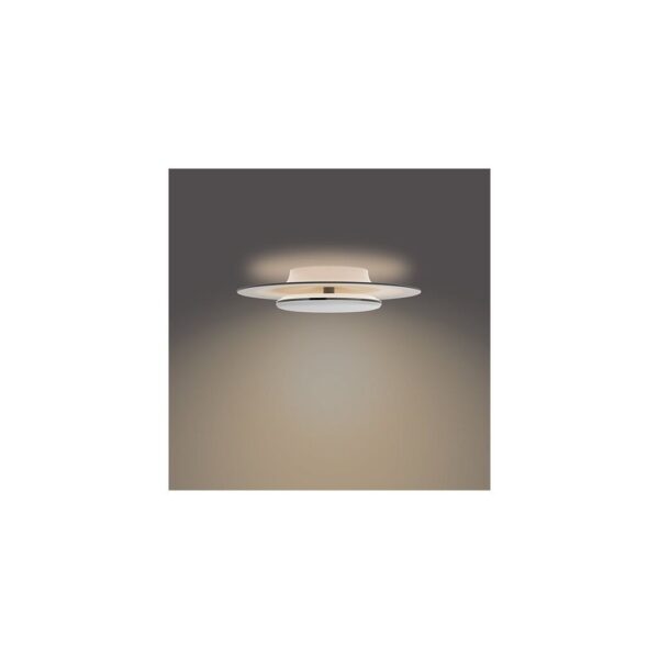 Philips 8720169195196 Garnet LED Přisazené stropní svítidlo | Teplá bílá | 30W | Černá