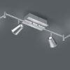 Trio 873110607 Narcos LED bodové svítidlo | Teplá bílá | 6x6W | Kov | Nikl