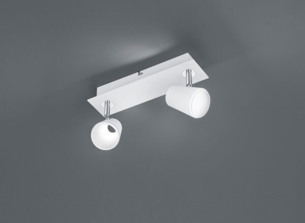 Trio 873170231 Narcos LED Vnitřní osvětlení | Teplá bílá | 2x4W | Bílá