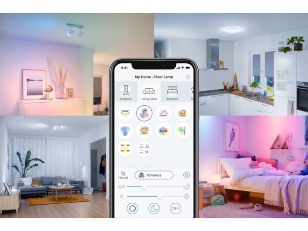 WiZ 8719514551718 Portable Smart LED Stmívatelná lampička | RGB | Variabilní | Bílá