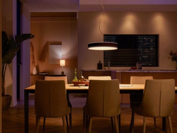 Philips Hue 41162/30/P6 Smart LED stropní svítidlo | Variabilní | 33,5W | Černá